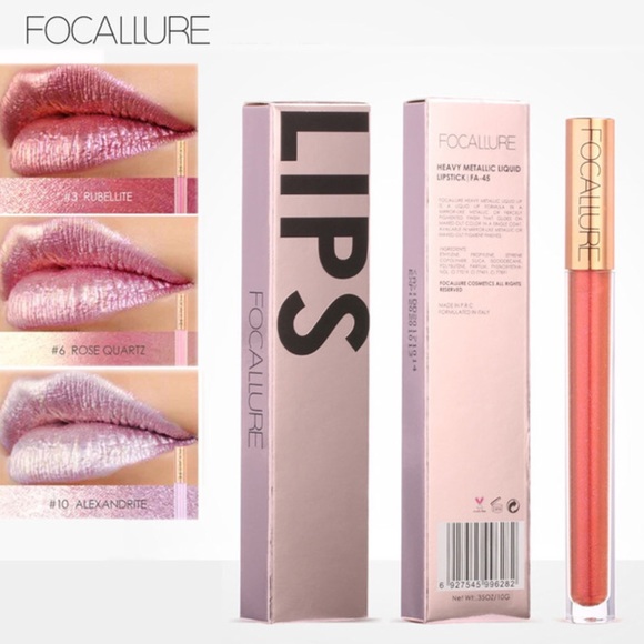 🆕📸! Metallic Pink Liquid Long-Wear Lipgloss! - Picture 3 of 8